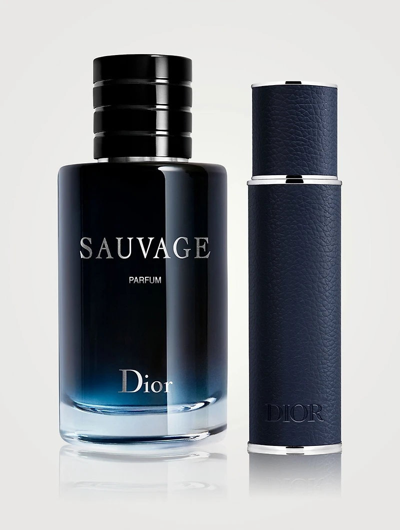 Sauvage Parfum Gift Set - Limited Edition Parfum and Travel Spray