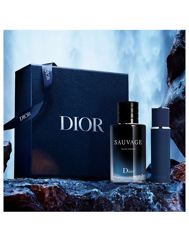 Sauvage Set Eau de Parfum and Travel Spray