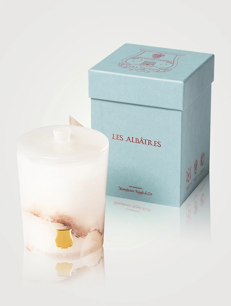 Vesta Alabaster Candle