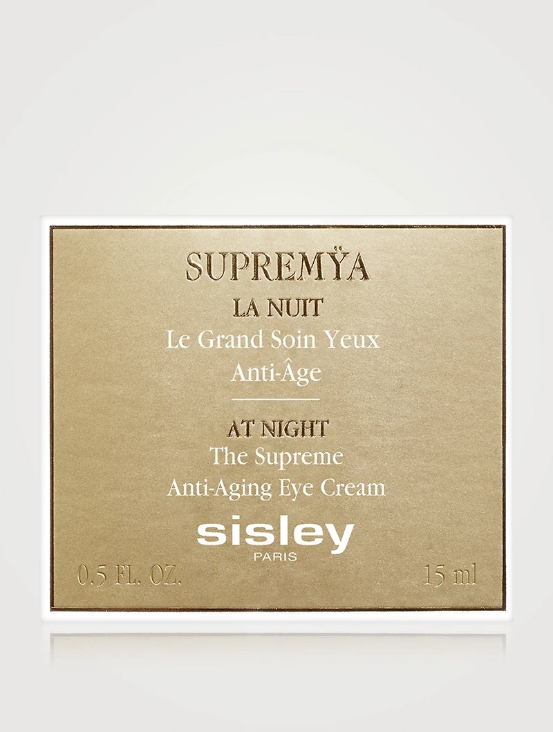 Supremÿa At Night: The Supreme Anti-Aging Eye Cream