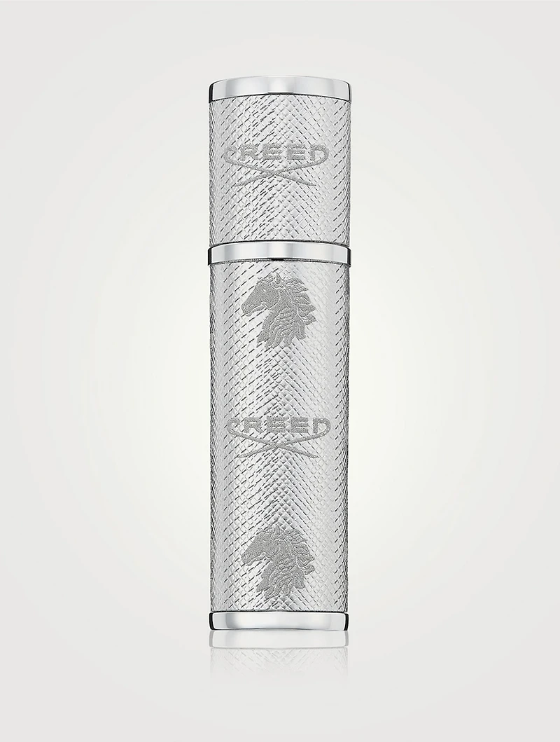 Refillable Travel Perfume Atomizer - Silver