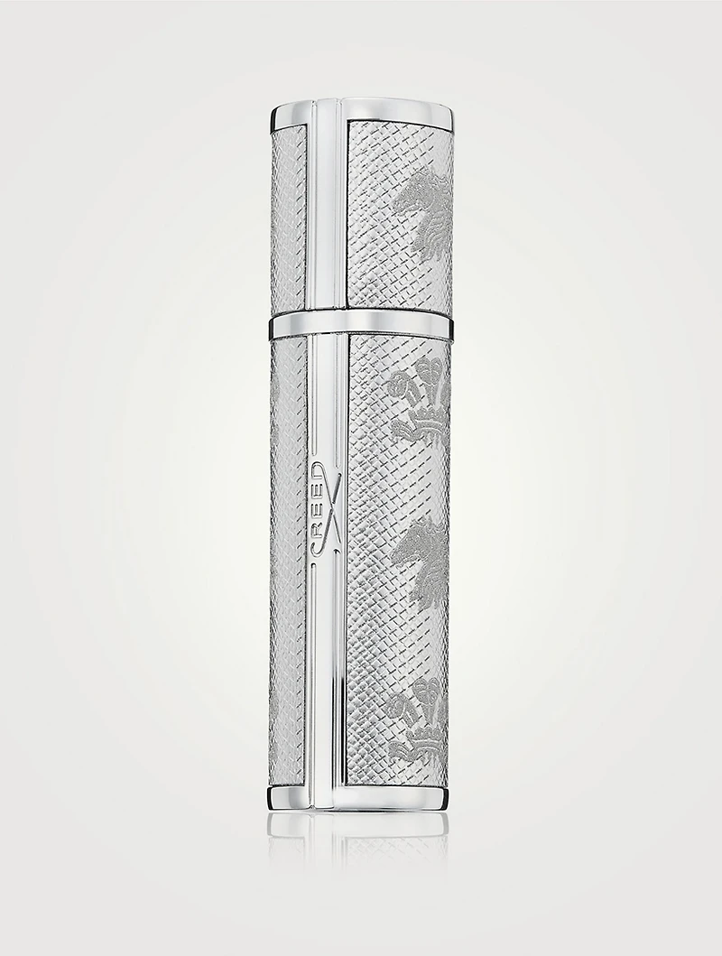 Refillable Travel Perfume Atomizer - Silver