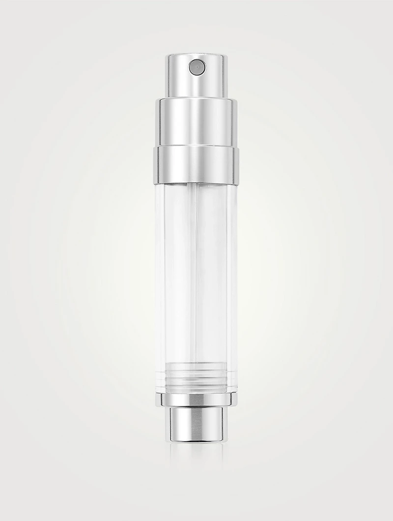 Refillable Travel Perfume Atomizer - Silver