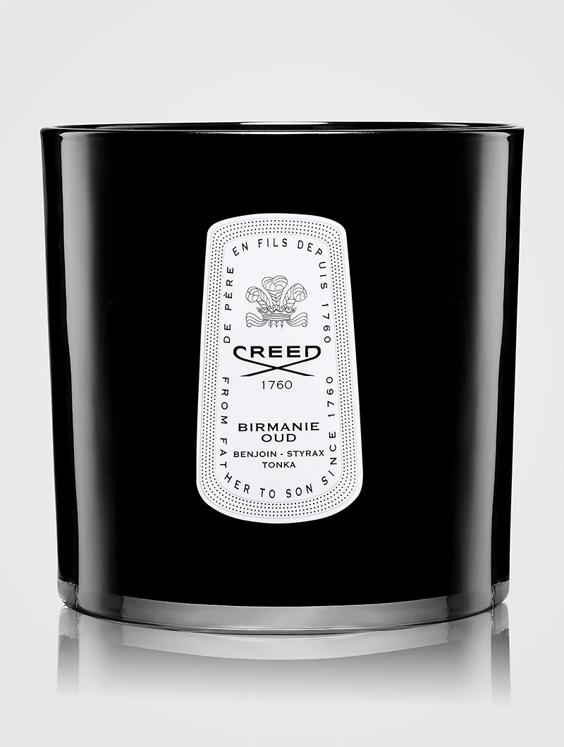 Birmani Oud Leather Candle