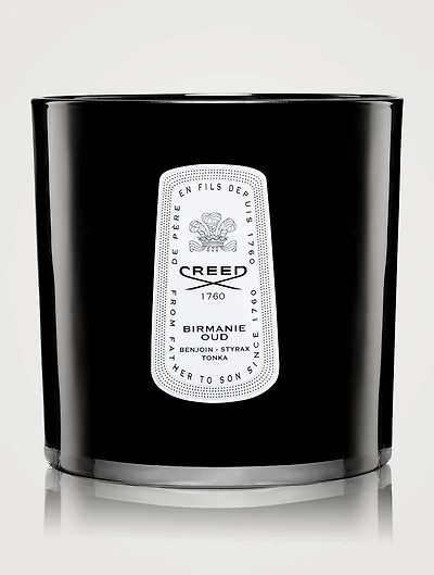Birmani Oud Leather Candle