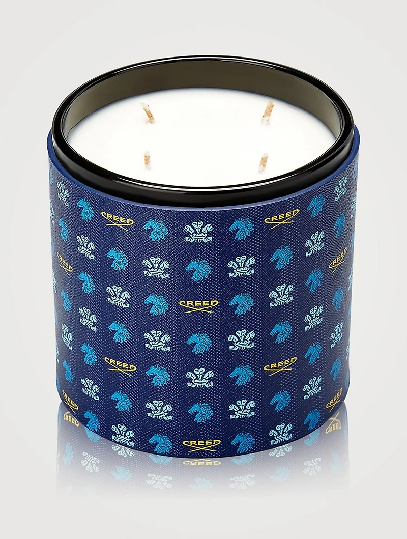 Birmani Oud Leather Candle