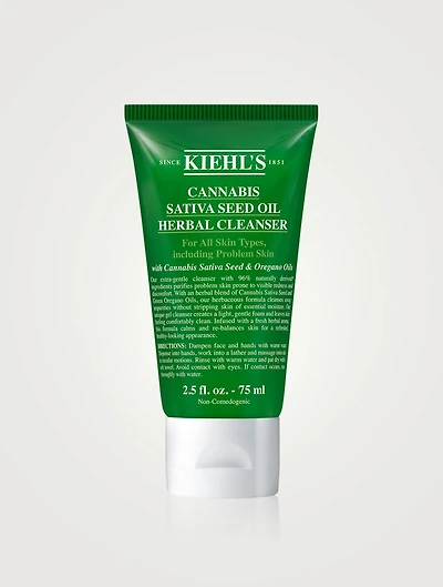 Cannabis Sativa Seed Oil Herbal Cleanser