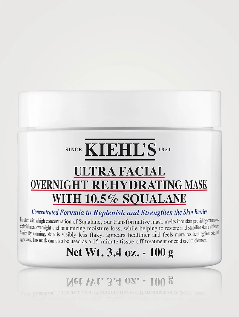 Ultra Facial Overnight Rehydrating Mask With 10.5% Squalene