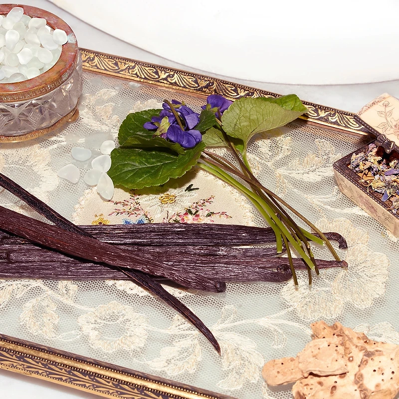 The Alchemist's Garden The Virgin Violet Candle