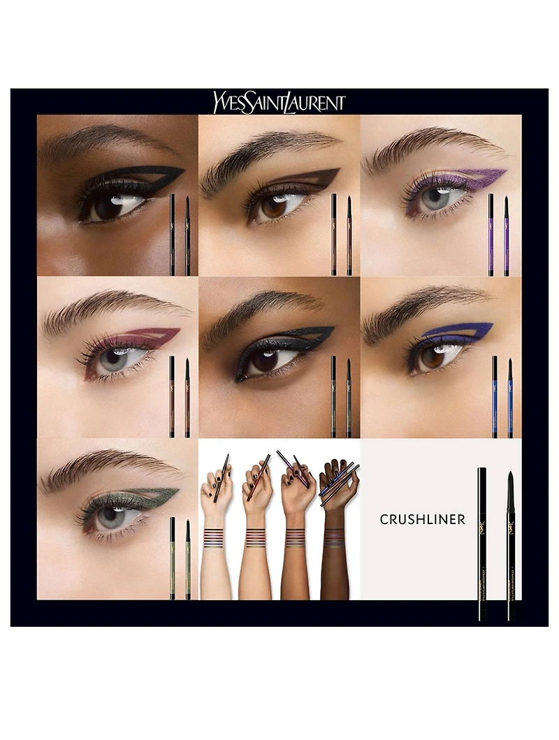 YSL Crushliner Stylo Waterproof Long-Wear Precise Eyeliner