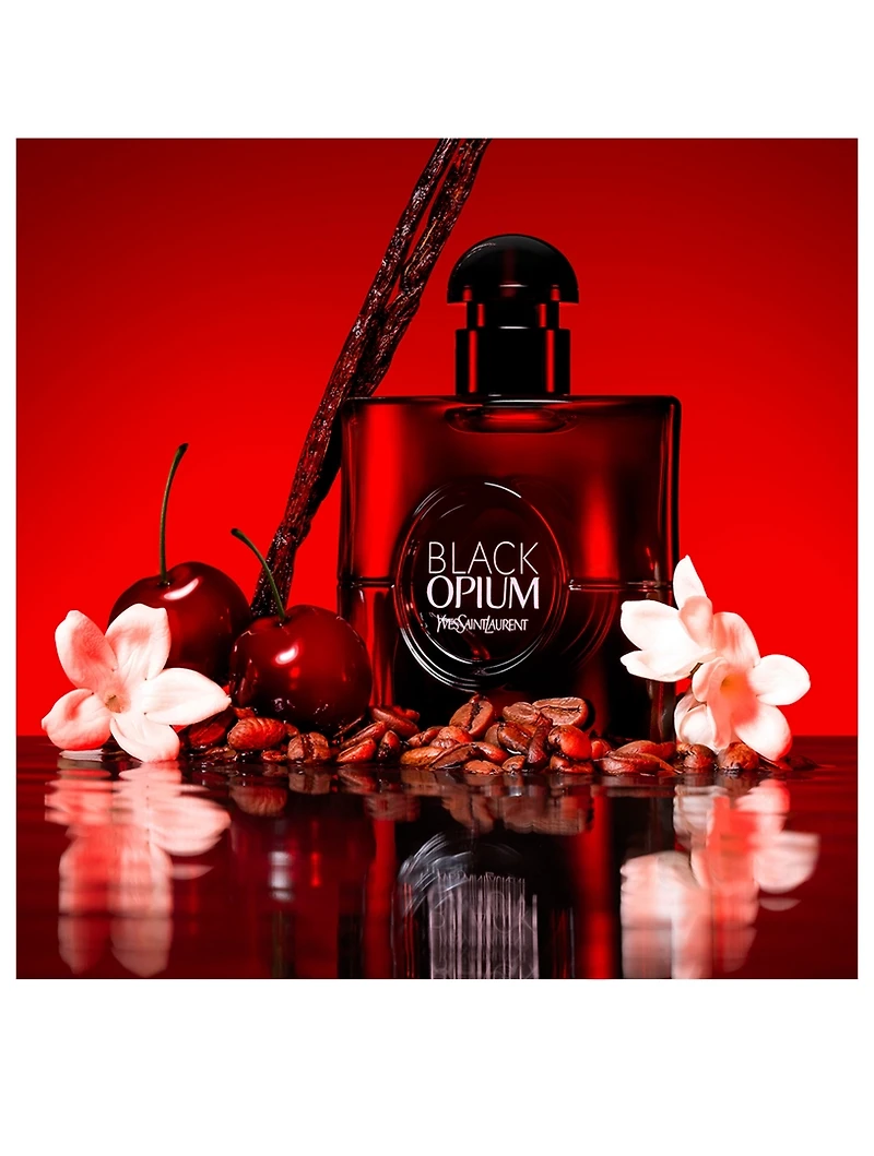 Black Opium Eau de Parfum Over Red