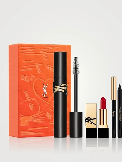 Mother's Day Gift Set: Mascara, Lipstick & Mini Dessin Du Regard