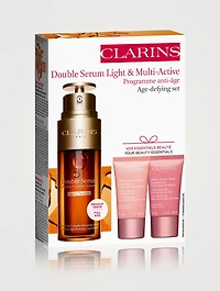 Double Serum Light Texture & Multi-Active Age-Defying set