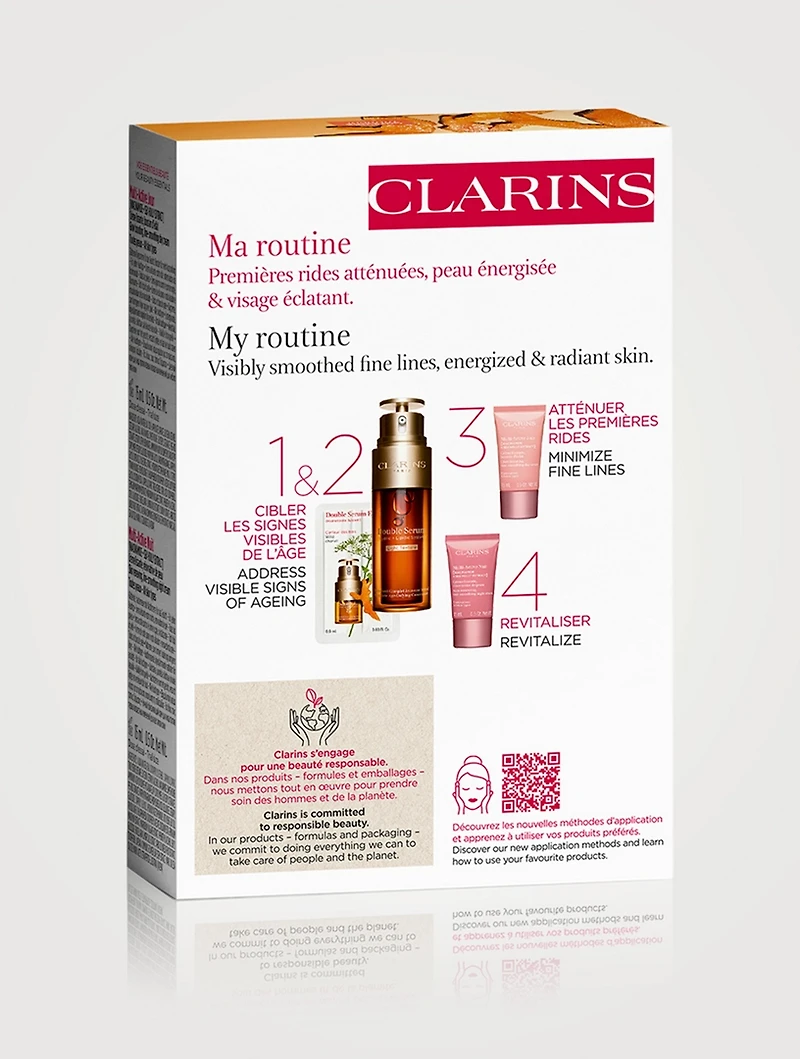 Double Serum Light Texture & Multi-Active Age-Defying set