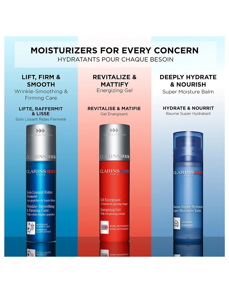 ClarinsMen Wrinkle Smoothing & Firming Care