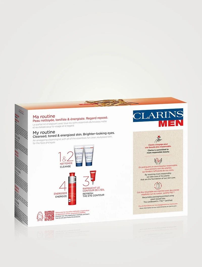 ClarinsMen Cleansing & Energizing Essentials ($79 value)