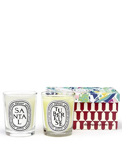 Santal & Tubereuse Candle Duo - Pierre Frey Edition