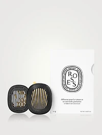 Roses Car Fragrance Diffuser & Refill Insert Set