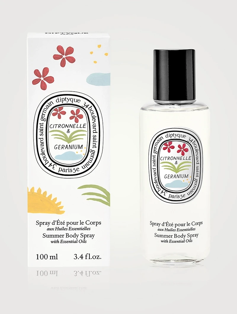 Citronnelle & Geranium Summer Body Spray - Limited Edition