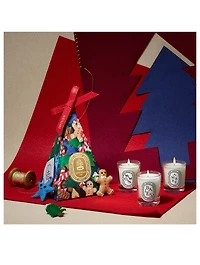 Surprise Pouch with 3 Miniature Candles