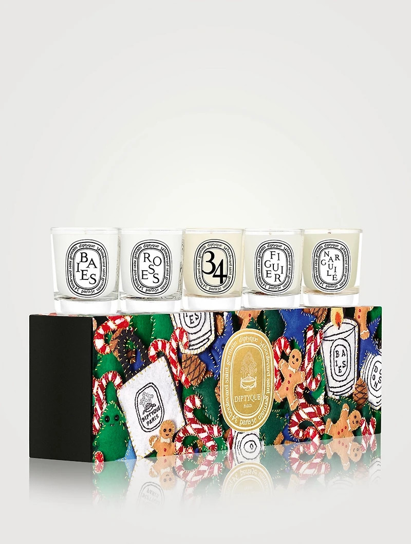 Limited Edition Set of 5 Miniature Candles