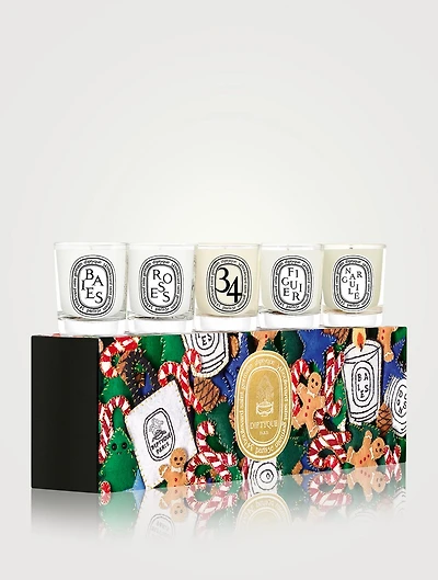 Limited Edition Set of 5 Miniature Candles