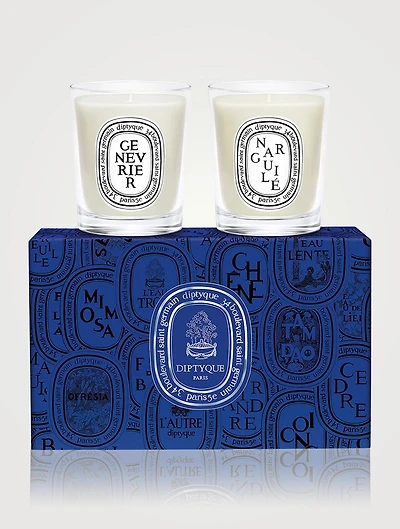 Narguilé & Genévrier (Juniper) - Set Of 2 Small Candles