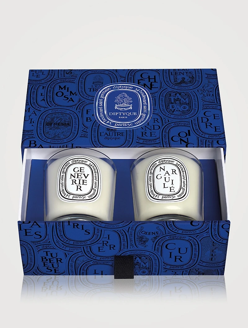 Narguilé & Genévrier (Juniper) - Set Of 2 Small Candles