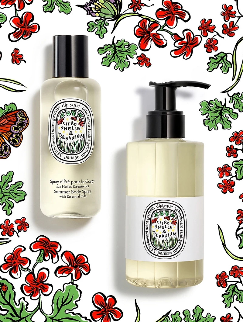 Lemongrass & Geranium Body Spray - Limited Edition