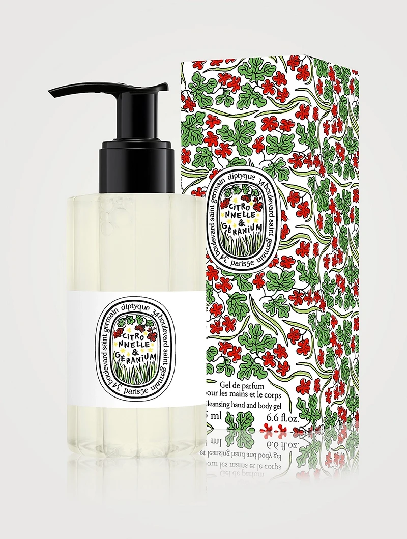 Lemongrass & Geranium Cleansing Hand and Body Gel - Limited Edition
