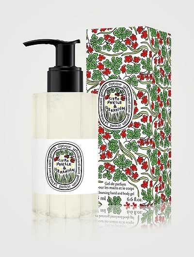 Lemongrass & Geranium Cleansing Hand and Body Gel - Limited Edition