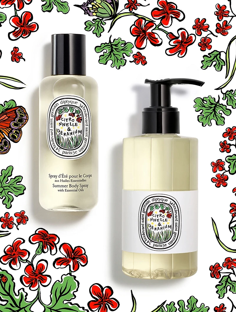 Lemongrass & Geranium Cleansing Hand and Body Gel - Limited Edition