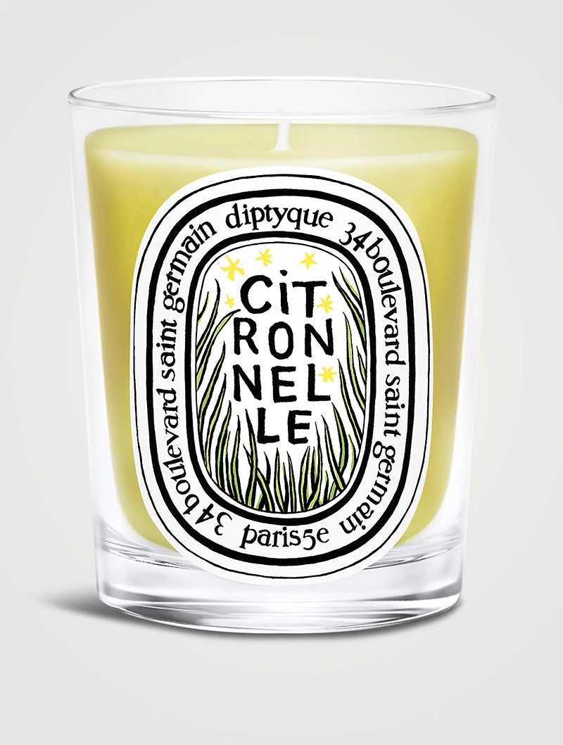 Citronnelle (Lemongrass) Scented Candle - Limited Edition