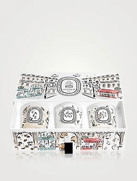 Café, Chantilly And Biscuit Candle Set Limited Edition