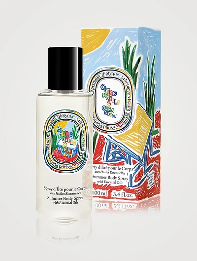 Citronnelle And Géranium Summer Body Spray
