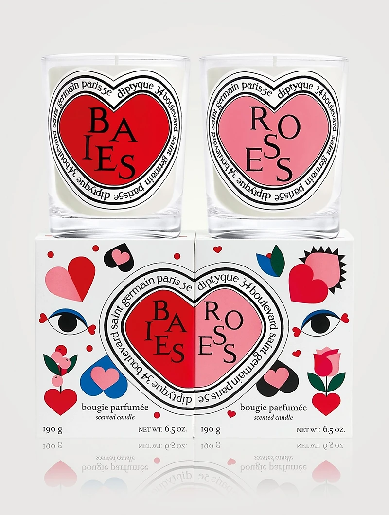 Valentines Day Baies & Roses Set