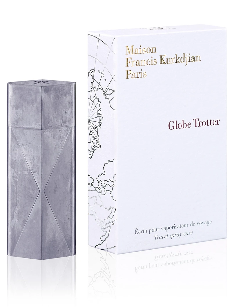 Globe Trotter Travel Spray Case - Zinc Edition
