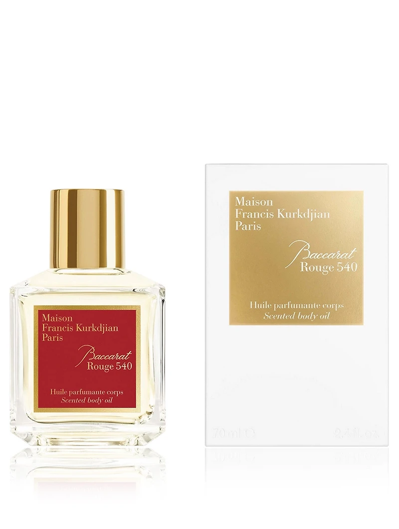 Baccarat Rouge 540 Scented Body Oil