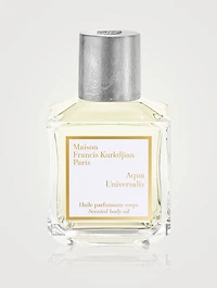 Aqua Universalis Scented Body Oil