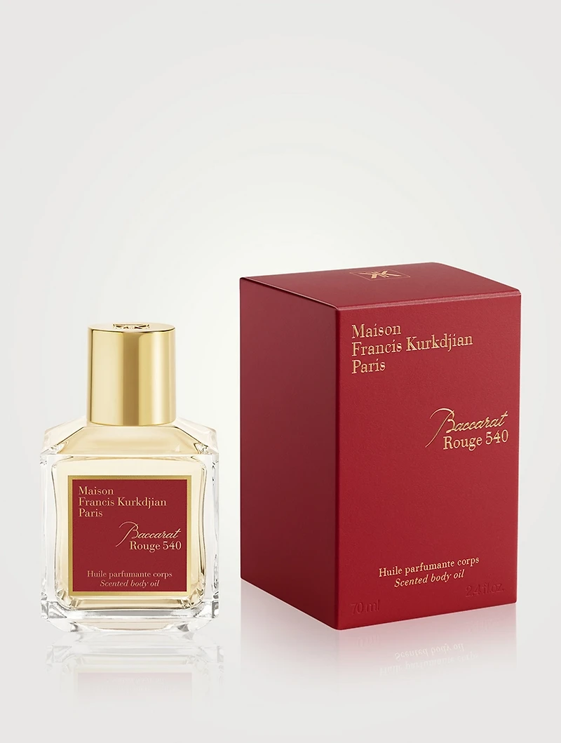 Baccarat Rouge 540 Scented Body Oil