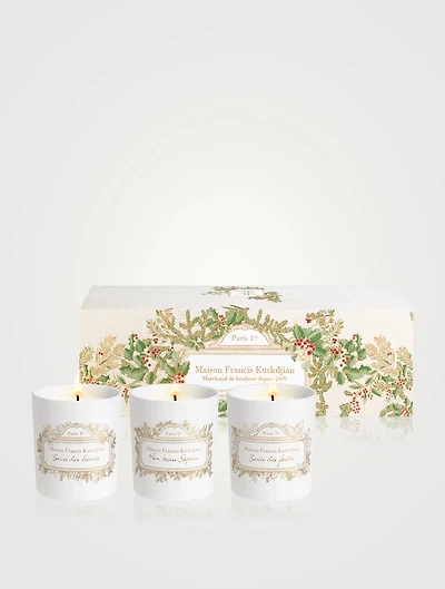 Trio Of Scented Candles
