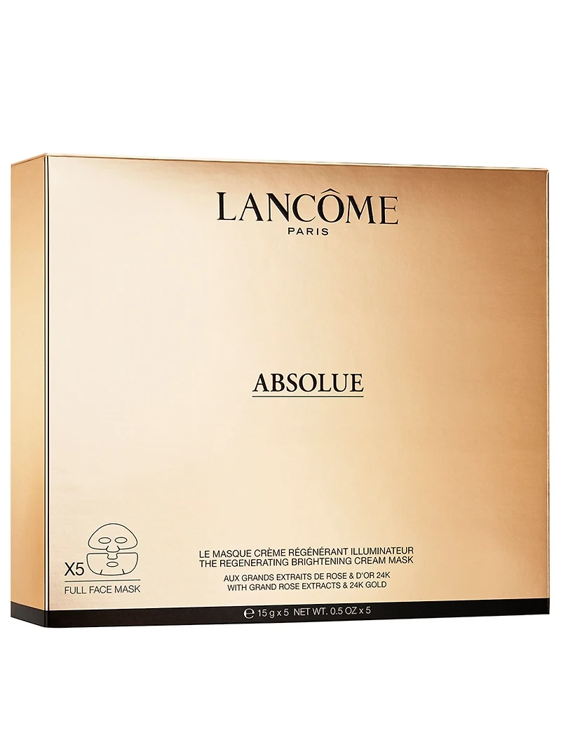​Absolue Regenerating Brightening Cream Masks with Grand Rose Extracts & 24K Gold