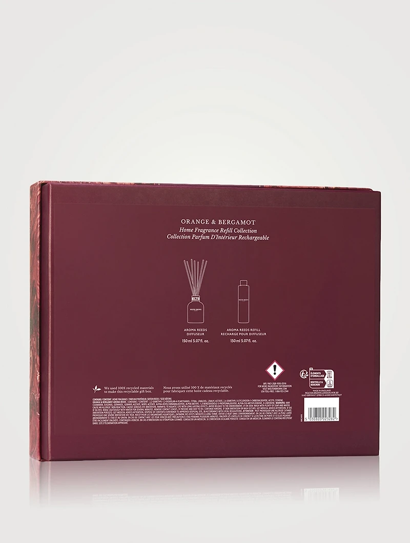 Orange & Bergamot Aroma Reeds & Refill Gift Set