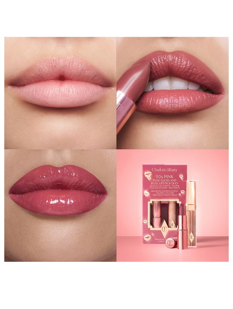 K.I.S.S.I.N.G Lipstick and Lip Gloss Duos