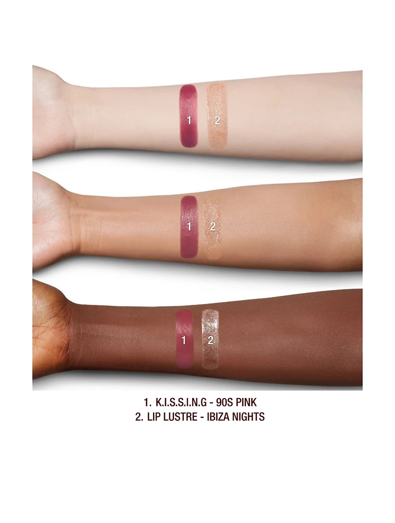 K.I.S.S.I.N.G Lipstick and Lip Gloss Duos