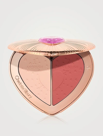 Pillow Talk Beauty Soulmates Brightening and Blush Powder Palette