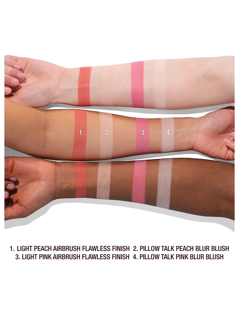 Pillow Talk Beauty Soulmates Brightening and Blush Powder Palette