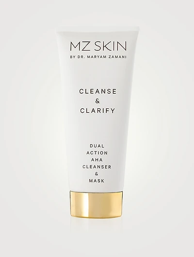 Cleanse & Clarify Dual Action AHA Cleanser & Mask
