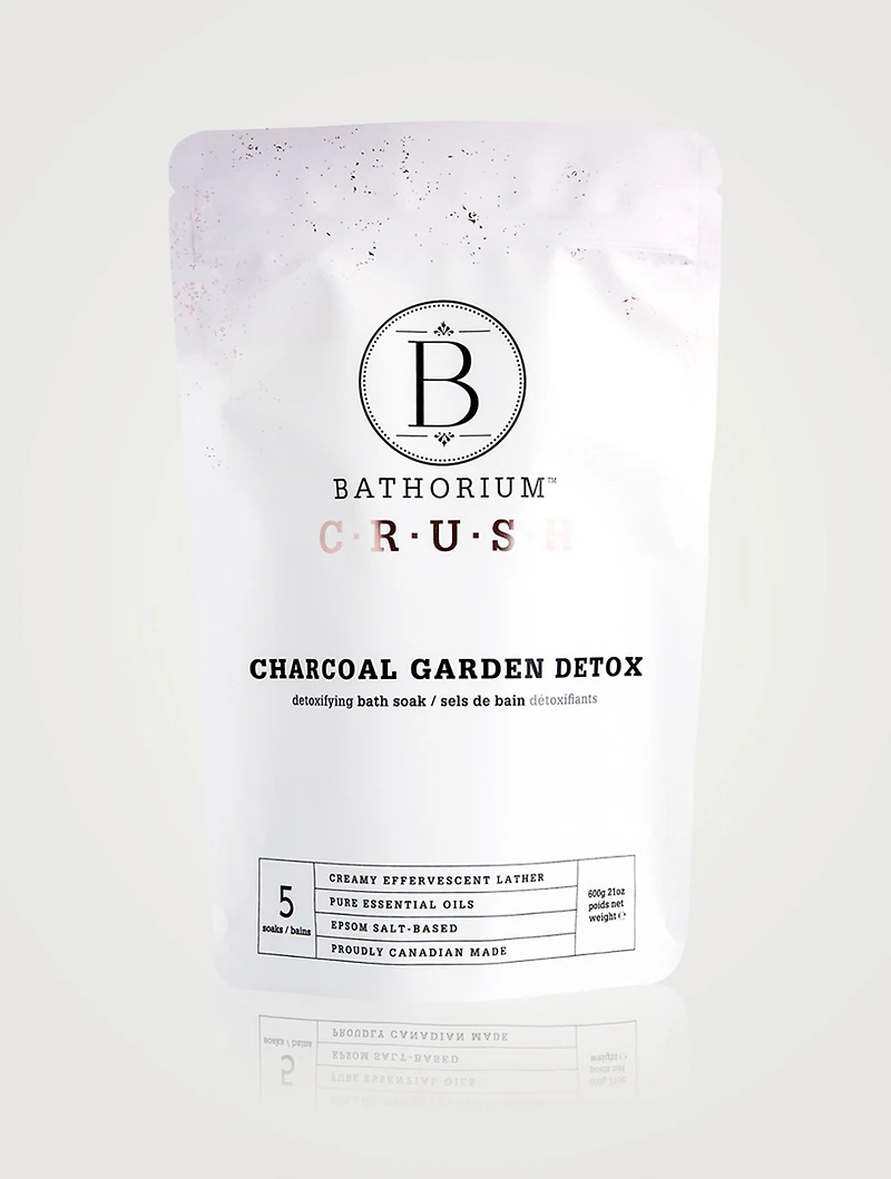 Charcoal Garden Detox Crush Bath Soak