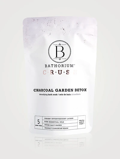 Charcoal Garden Detox Crush Bath Soak